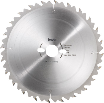 Lames de scies circulaires pour la construction et la table scies ⌀ 250 à 500 mm