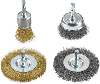 Four-piece brush cleaning set