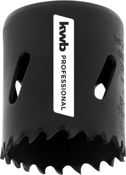 HSS-Co BiM Hole Saw with Vario Teeth, Ø 38 mm