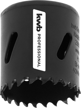 HSS-Co BiM Hole Saw with Vario Teeth, Ø 40 mm