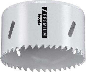 HSS-Co BiM Hole Saw with Vario Teeth, Ø 76 mm