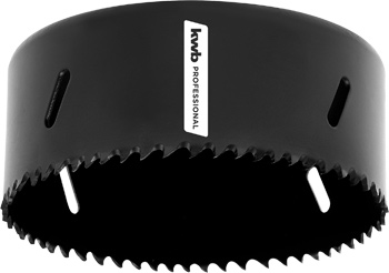 HSS-Co BiM Hole Saw with Vario Teeth, Ø 105 mm