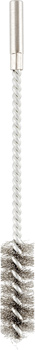 Spiral Tube Brush, Crimped HSS Steel Wire, Ø 38 mm