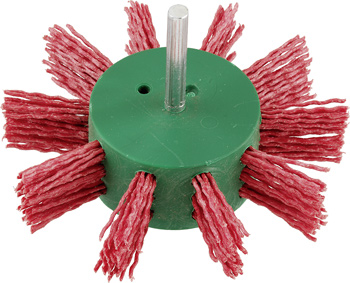 Flap Brush for Drills, Nylon, Coarse, Ø 100 mm