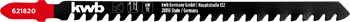 TCT Jigsaw Blade with T-Shank for Plasterboard, Coarse, 132 mm