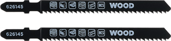 Down-Cut HCS Jigsaw Blades for Wood, Fine