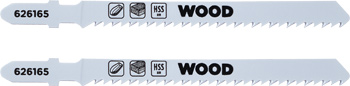 HSS-BiM Jigsaw Blades for Hardwood and GRP Plastics, Fine