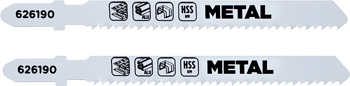 HSS-BiM Jigsaw Blades for Metal, Medium