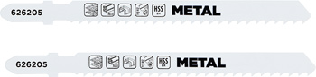 HSS-BiM Jigsaw Blades for Metal, Coarse