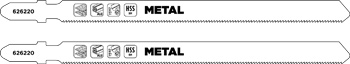 HSS-BiM Jigsaw Blades with T-Shank for Metal, Extra Long