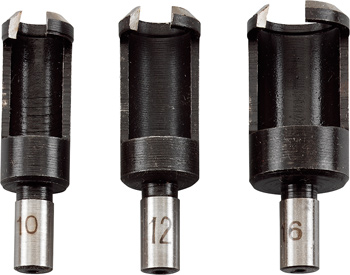 Tenon Cutter Set, 3 Piece