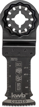 HCS Plunge Saw Blade with Starlock Mount, Curved