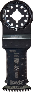 HCS Plunge Saw Blades with Starlock Mount and Japanese Teeth, Curved