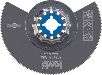 Tauchsägeblatt, Bi-Metall, halbrund, Ø 85 mm