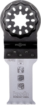 Multicut BiM Plunge Saw Blade with Starlock-Plus Mount, Straight