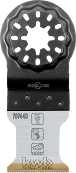 Multicut TCT Plunge Saw Blade with Starlock Fitting and Titanium Coating, Straight, 32 x 40 mm