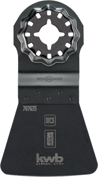 HCS Scraper with Starlock Fitting, Flexible, 34 x 52 mm