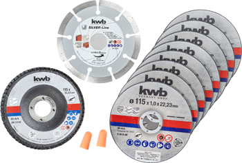 Cutting disc starter set, 10-tlg.