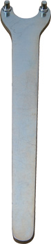 Two-Hole Spanner for Angle Grinder, Straight, 35 x 5 mm