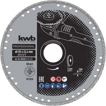 AGGRESO-FLEX®®®® BLUE Line DIAMOND cutting disc for metal