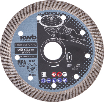 AGGRESO-FLEX® Gold-Line DIAMOND Cutting Disc, Ø 125 mm