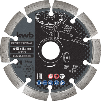 AGGRESO-FLEX® Black-Line DIAMOND Cutting Disc, Ø 125 mm