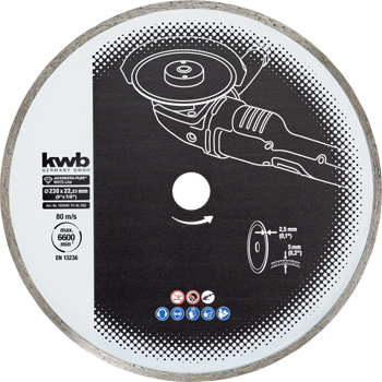 Diamond Cutting Disc, Full Rim, Ø 230 mm