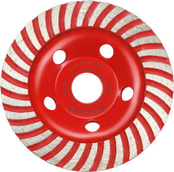 Diamond grinding disc with turbo segments, ⌀ 125 mm