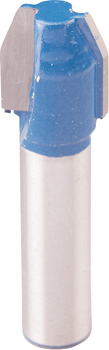 KWB 14 mm 45 ° HM v-nutfräser pour défonceuse 755120 fraise