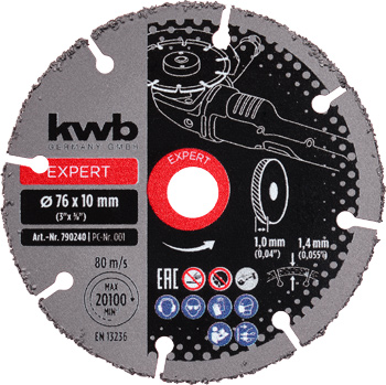 Expert TCT Universal Cutting Disc with Segmented Rim
