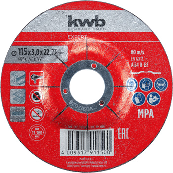 Expert Reinforced Cutting Disc Set for Metal