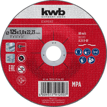Reinforced Cutting Disc for Metal, Offset, Ø 125 x 3 mm