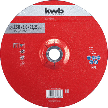 Reinforced Cutting Disc for Stone, Offset, Ø 230 x 3 mm