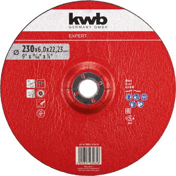 Grinding Disc for Metal, Offset, Ø 230 x 6 mm