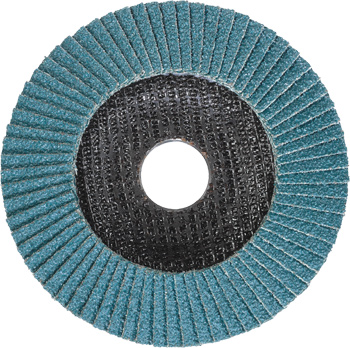 Expert Zirconium Flap Disc with Fibreglass Backing for Metal, Ø 115 mm