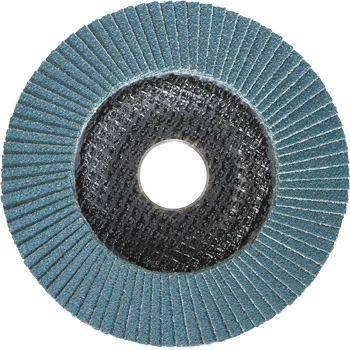 Zirconium Flap Disc with Fibreglass Backing for Metal, Ø 115 mm, G60