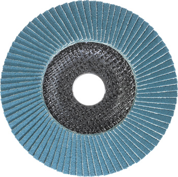 Expert Zirconium Flap Disc with Fibreglass Backing for Metal, Ø 115 mm, G120
