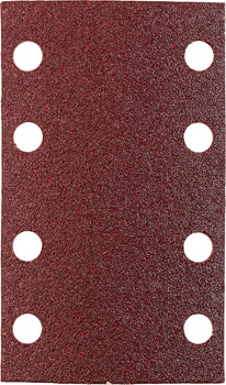 QUICK-STICK Schleifstreifen, HOLZ & METALL, Edelkorund, 80 x 133 mm