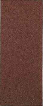 Corundum Sanding Strips for Wood and Metal, 115 x 280 mm, G120