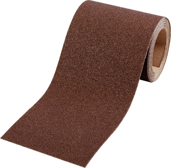 Aluminium Oxide Abrasive Roll for Wood and Metal, 5 m x 93 mm