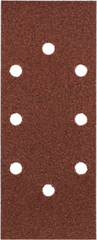 Schleifstreifen, HOLZ & METALL, Korund, 93 x 230 mm, gelocht, TYP A