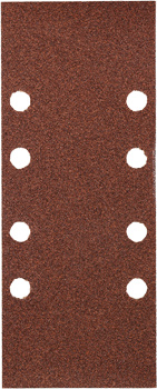 Corundum Sanding Strips for Wood and Metal, Perforated, Type B, 93 x 230 mm, G60