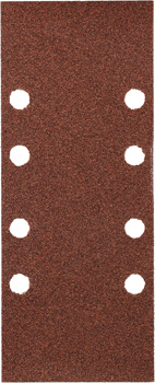 Korund-Schleifstreifen-Set für Holz und Metall, gelocht, Typ B, 30-tlg., 93 x 230 mm, K40 - K180