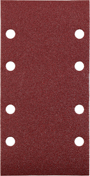 Quick-Stick Premium Corundum Sanding Strips for Wood and Metal, 93 x 185 mm, G80