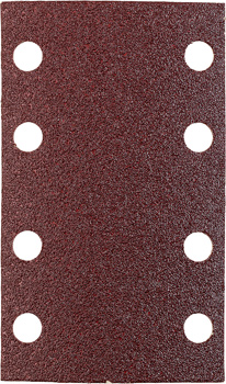 Quick-Stick Aluminium Oxide Sanding Strips for Wood and Metal, 5-Piece, 80 x 133 mm, G120