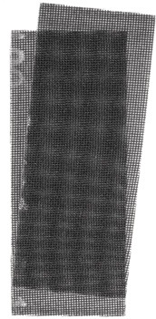Mesh Sanding Sheet for Spackle and Drywall, 93 x 230 mm