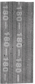 Mesh Sanding Sheet for Spackle and Drywall, 93 x 230 mm, G 180