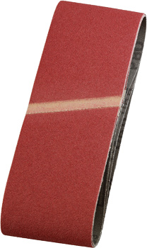 Bandes abrasives, BOIS & MÉTAL, corindon affiné, 75 x 457 mm