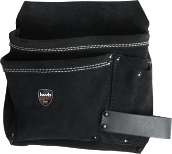 Pochette ceinture porte-outils, en cuir