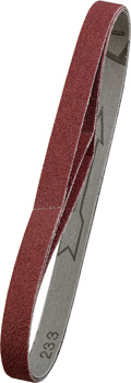 Premium Corundum Sanding Belts for Wood and Metal, 13 x 457 mm, G100
